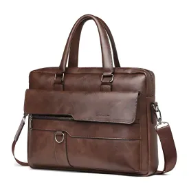 Premium PU Leather Briefcase