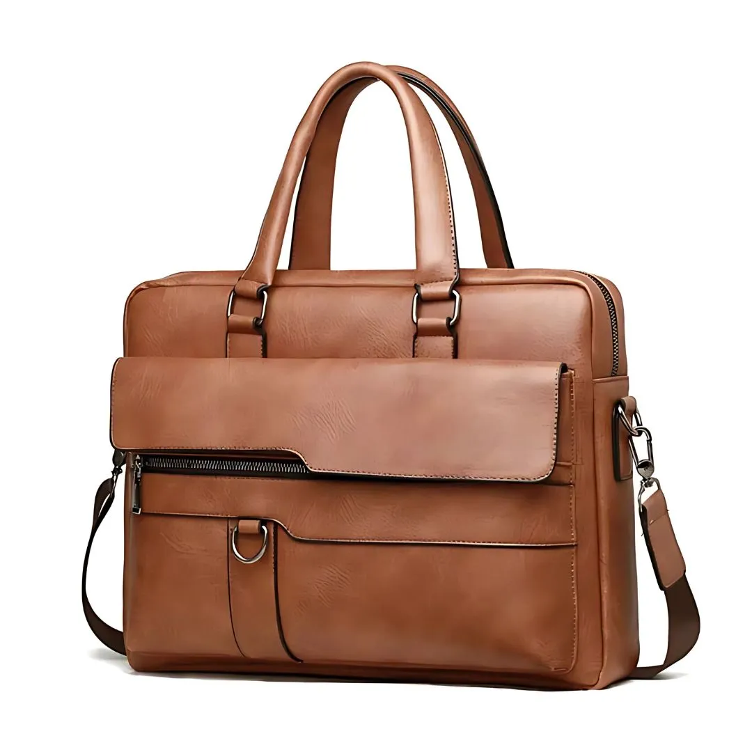 Premium PU Leather Briefcase