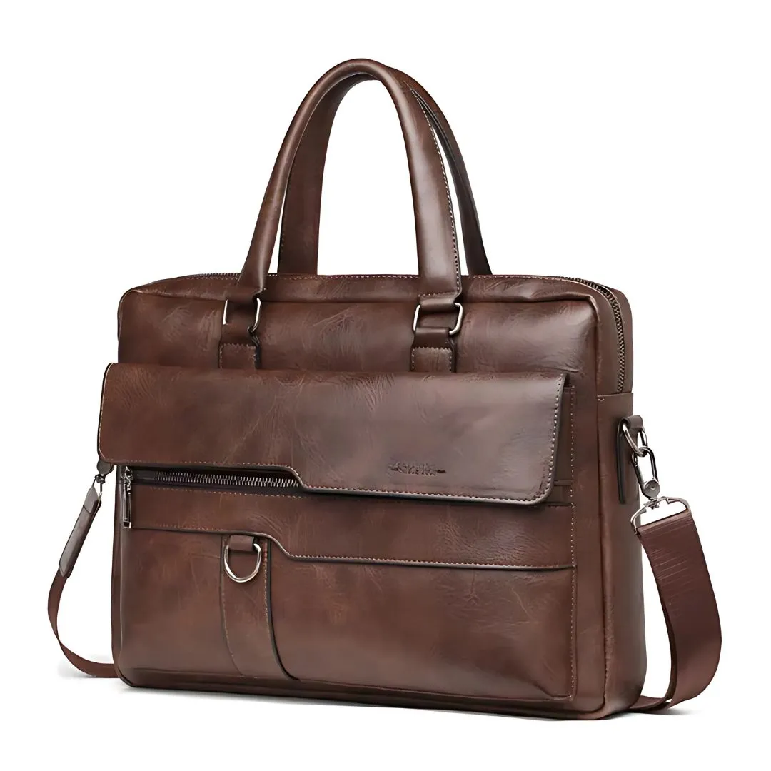 Premium PU Leather Briefcase