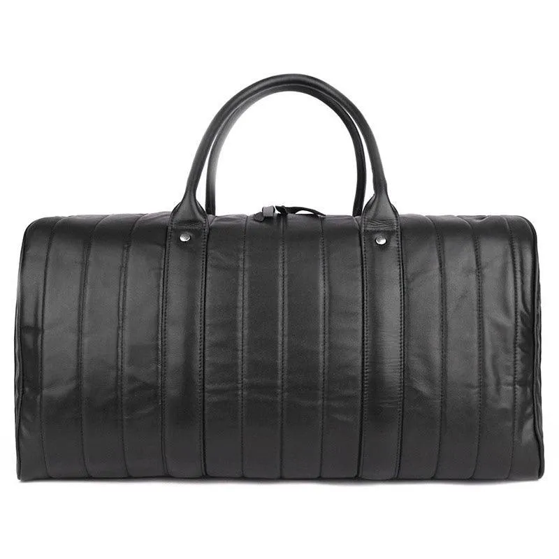 Retro Genuine Leather Duffel Bags Stylish Shoulder