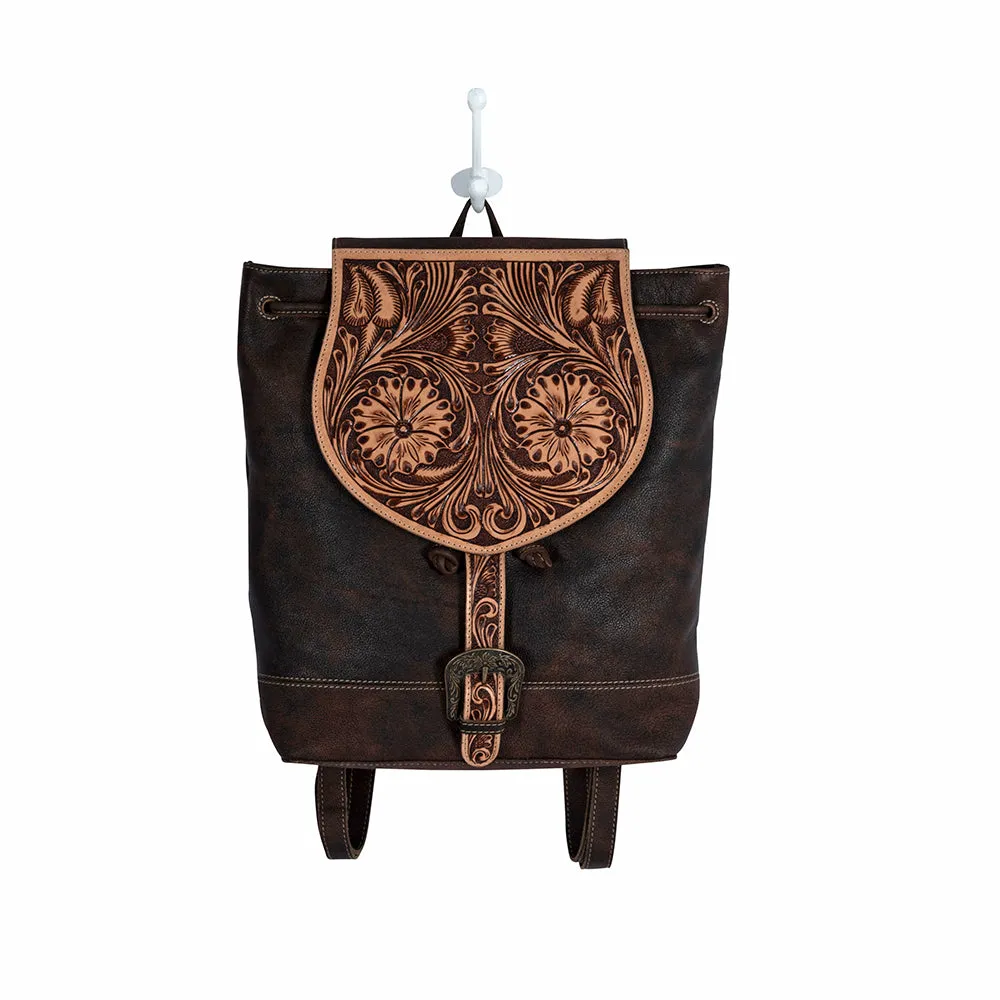 Rolling Plains Hand-tooled Bag