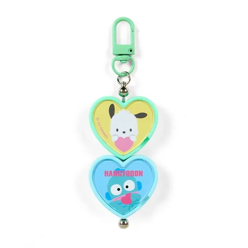 Sanrio Colorful Heart Keychain Blue Blind Box