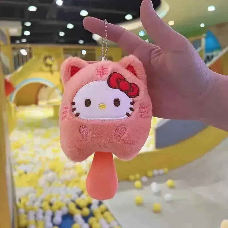 Sanrio Long Tail Plush Keychain