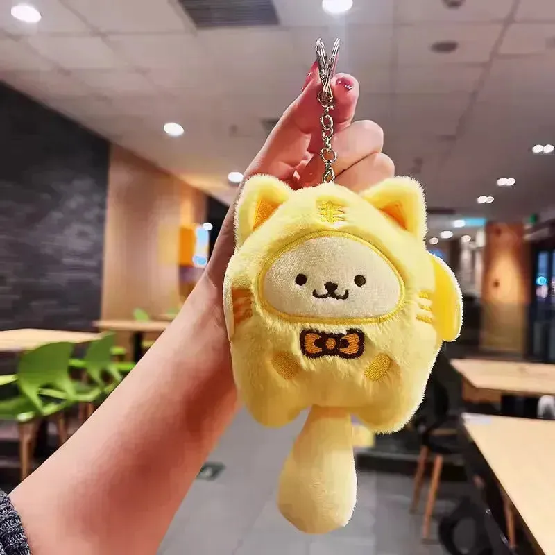 Sanrio Long Tail Plush Keychain