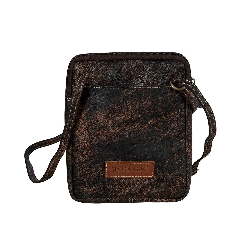 Santa Mesa Mini Leather & Hairon Bag in Light Hair-on Hide