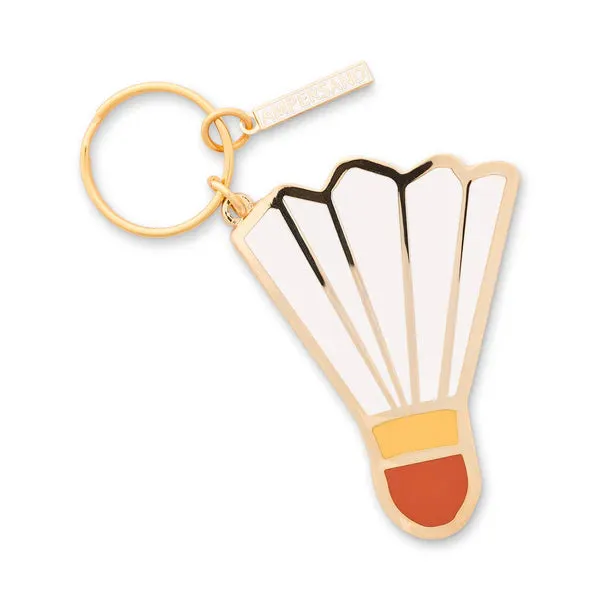 Shuttlecock Keychain