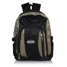 Suntop A56 16 L Backpack(Black and Silver)