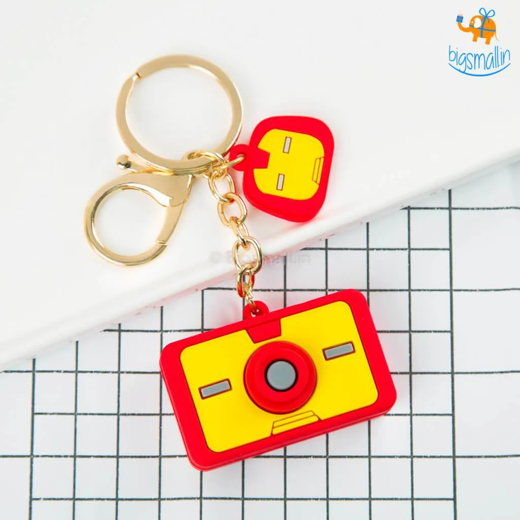 Superhero Camera Keychains