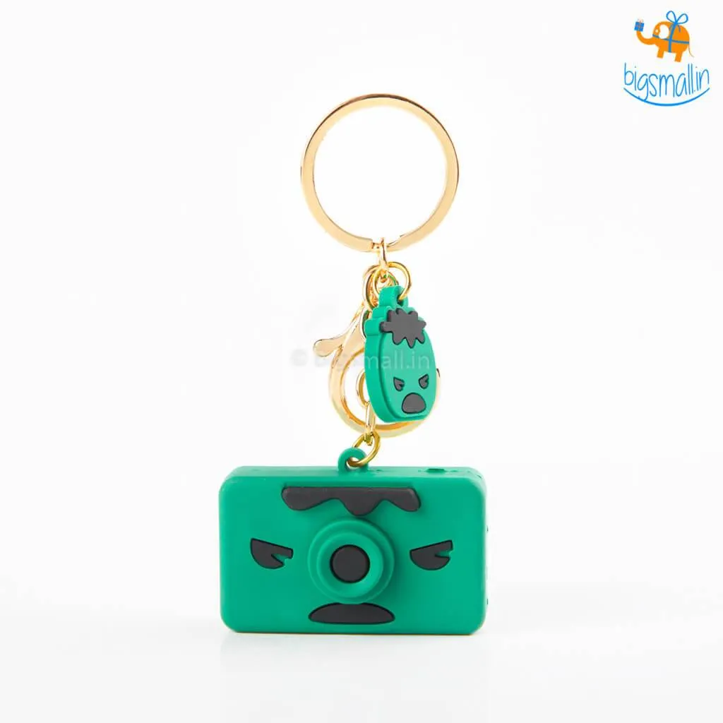 Superhero Camera Keychains