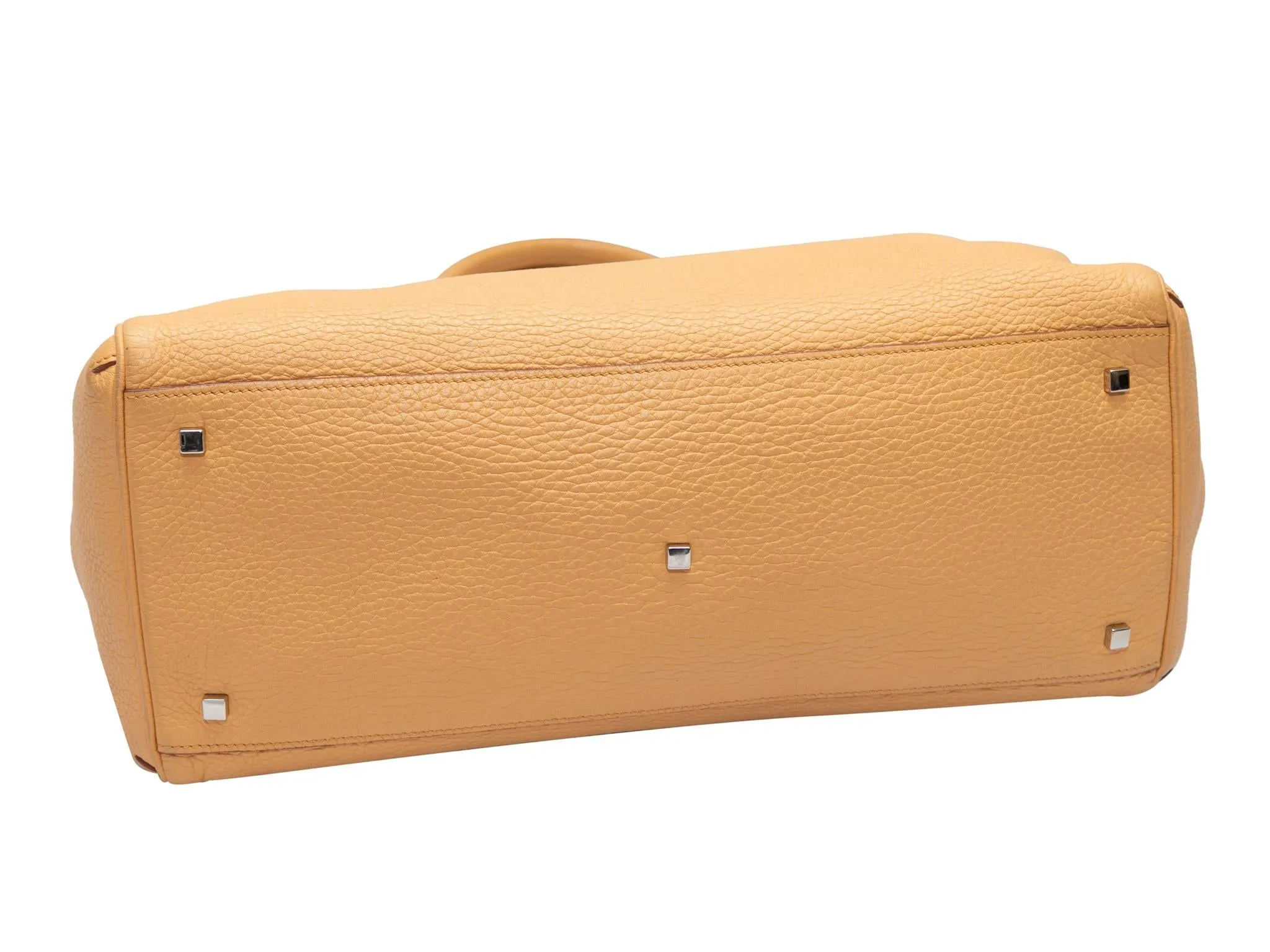 Tan Moynat Leather Pauline Shoulder Bag