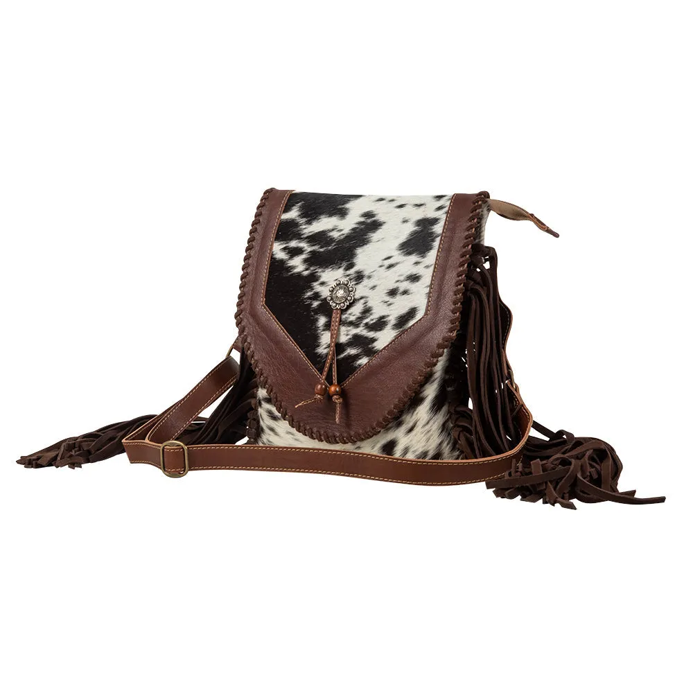 Tierra Mountain Leather & Hairon Bag