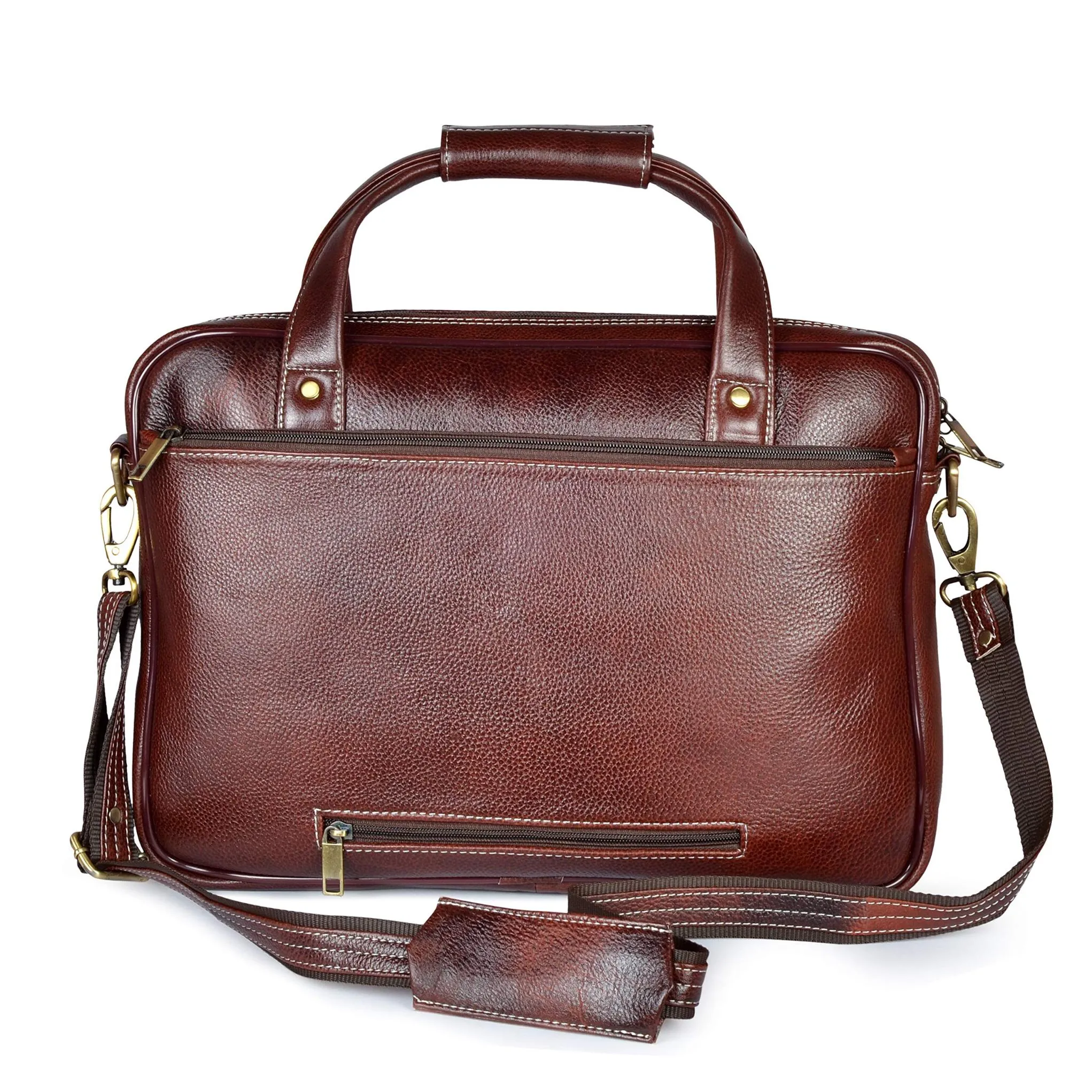 UTAH Leather Laptop Messenger Bag for Men