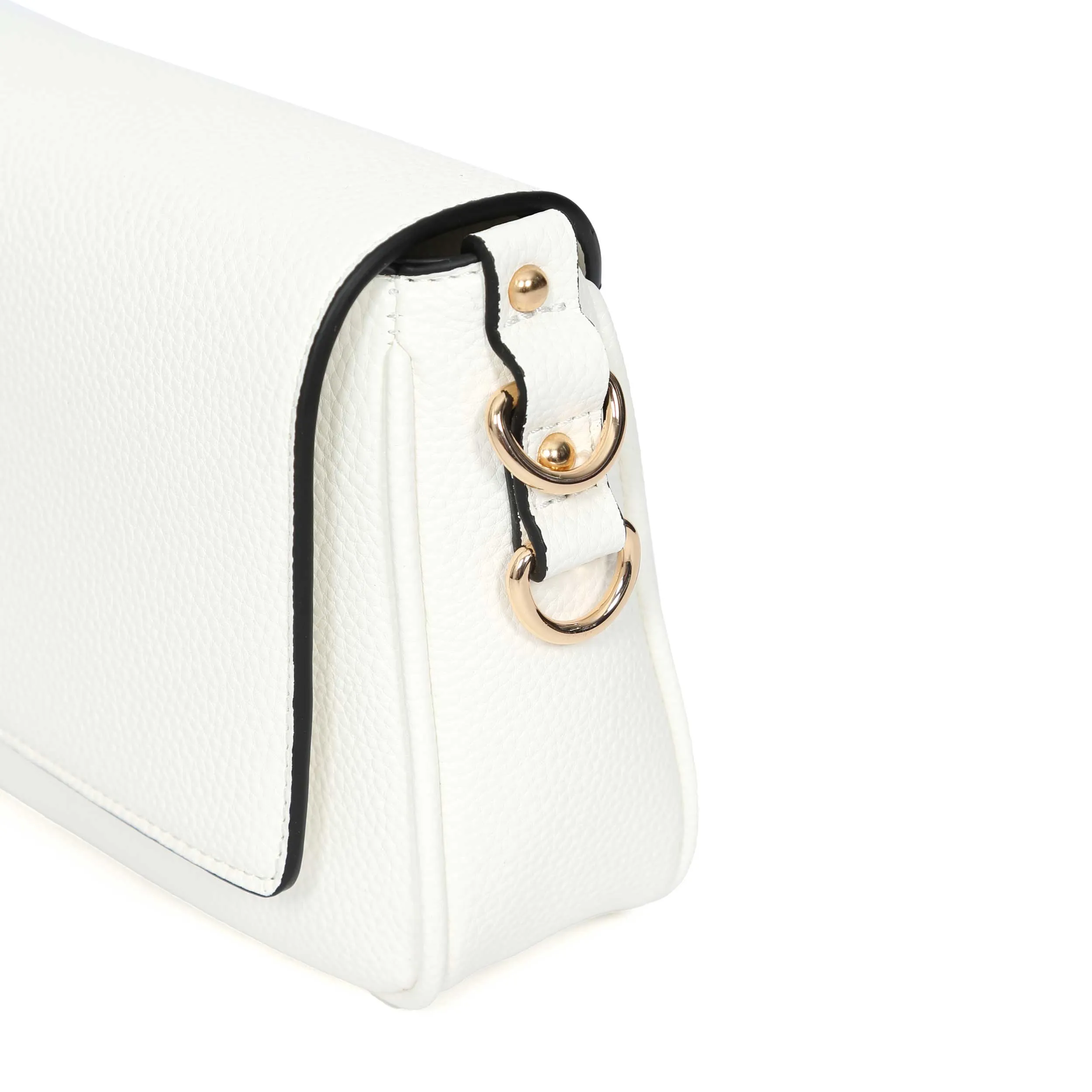 Valentino Bags Katong Ladies Shoulder Bag in White