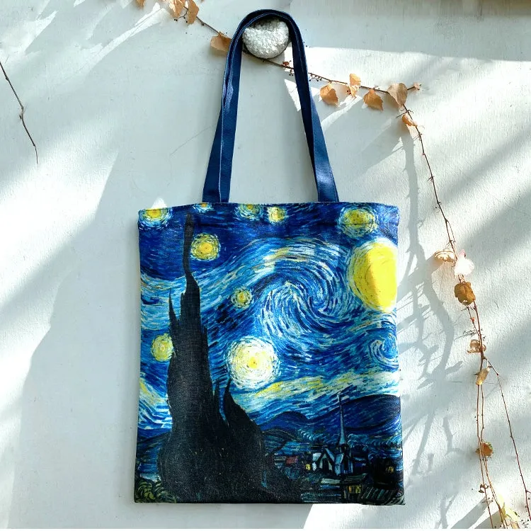 Vincent Van Gogh's Oil Painting Shoulder Bag Bag Art Student Artsy