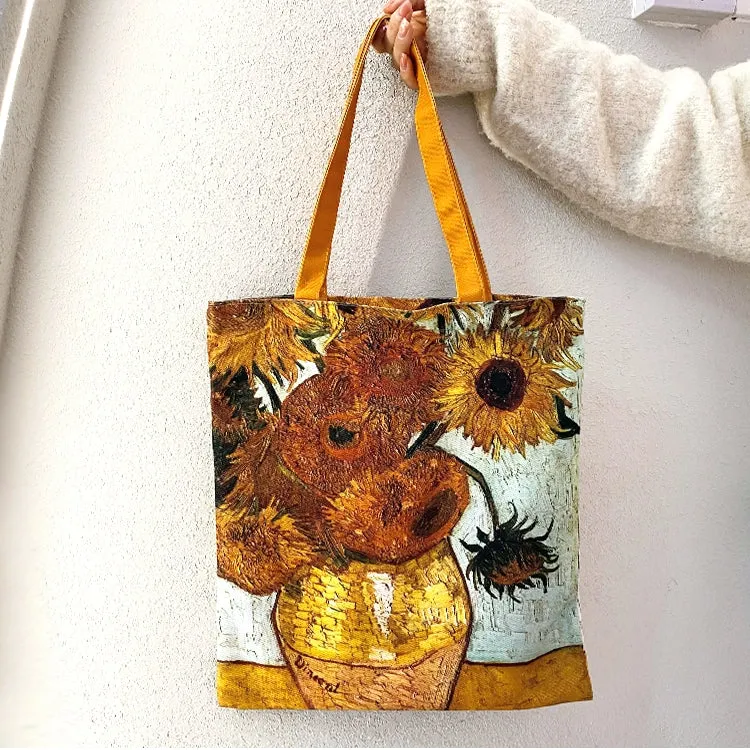 Vincent Van Gogh's Oil Painting Shoulder Bag Bag Art Student Artsy