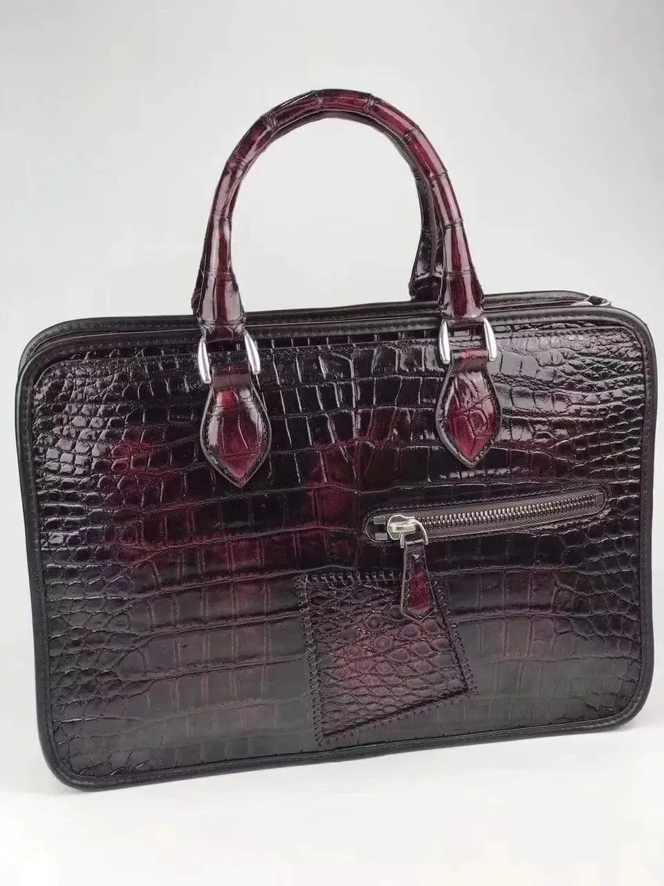 Vintage Crocodile Leather Briefcases,Top Handles & Business Bags