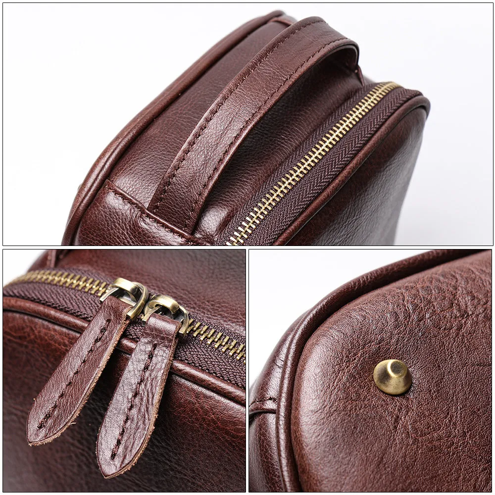 Vintage Evening Partly Leather  Make Up Bags L8997