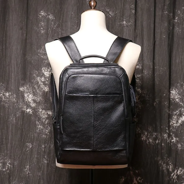 Vintage Genuine Leather Men's Backpack