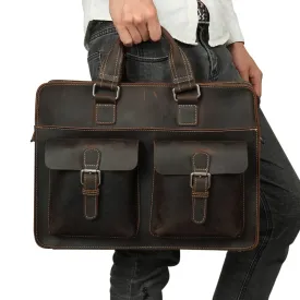 West Louis™ Business Leather Travel Bag