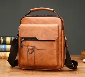 West Louis™ Stylish Leather Briefcase