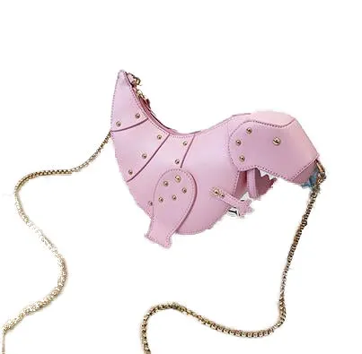 Women Dinosaur Shape Chain Shoulder Bags