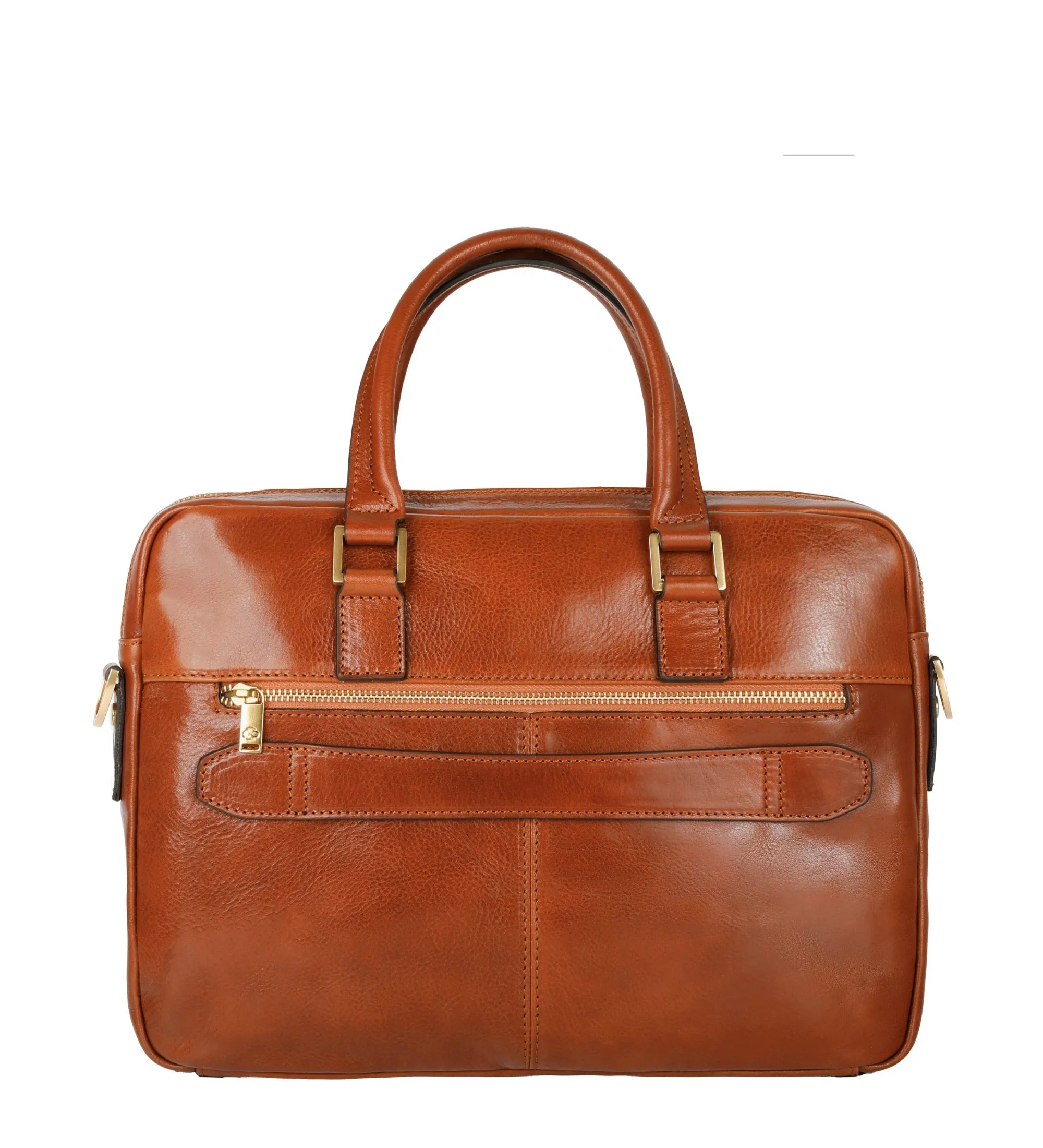 Womens Leather Briefcase Laptop Bag - Orlando