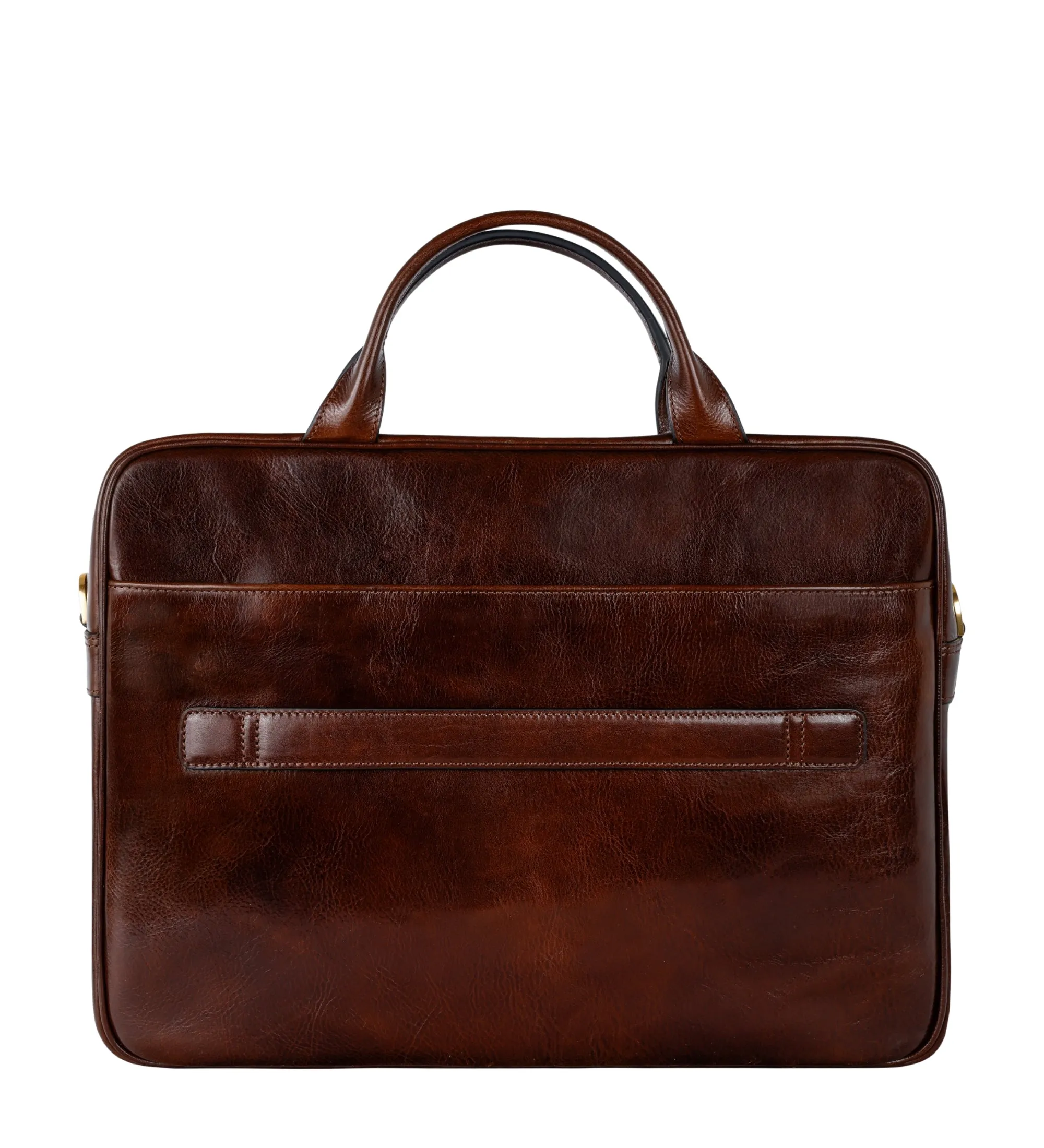 Womens Leather Briefcase Laptop Bag - The Sheltering Sky