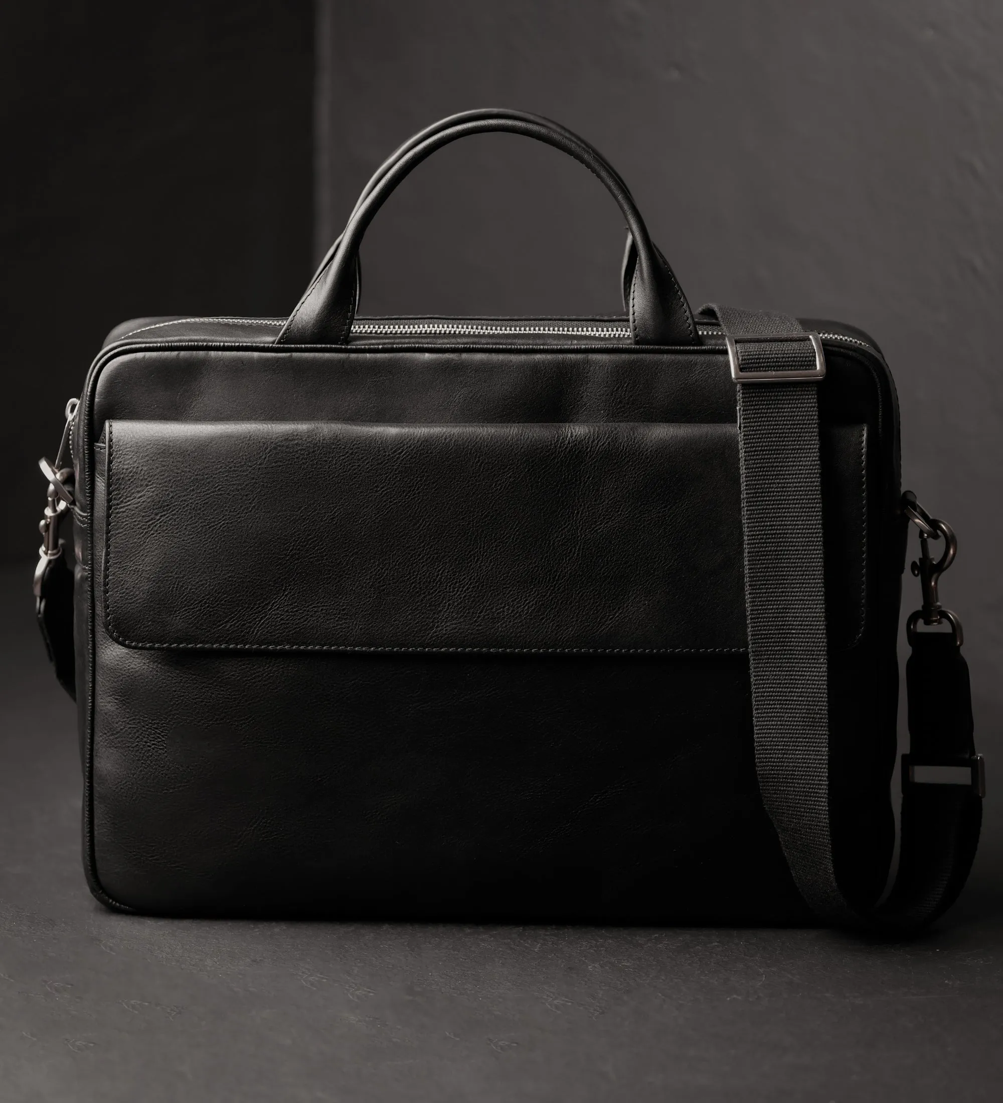 Womens Leather Briefcase Laptop Bag - The Sheltering Sky