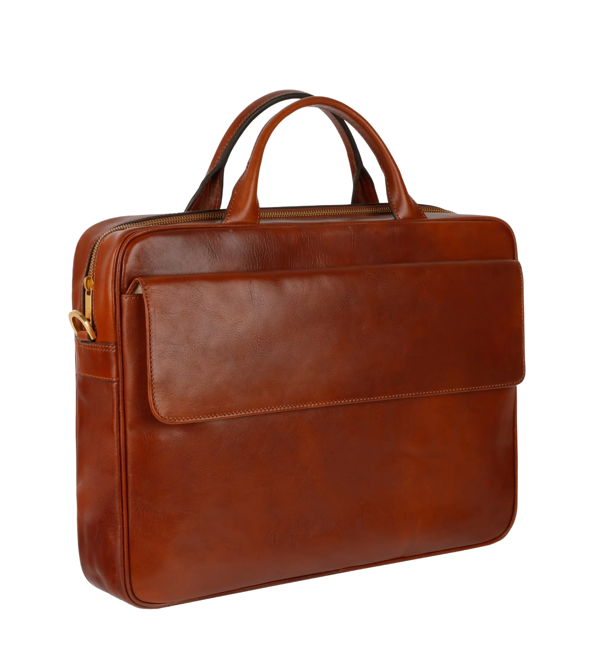 Womens Leather Briefcase Laptop Bag - The Sheltering Sky