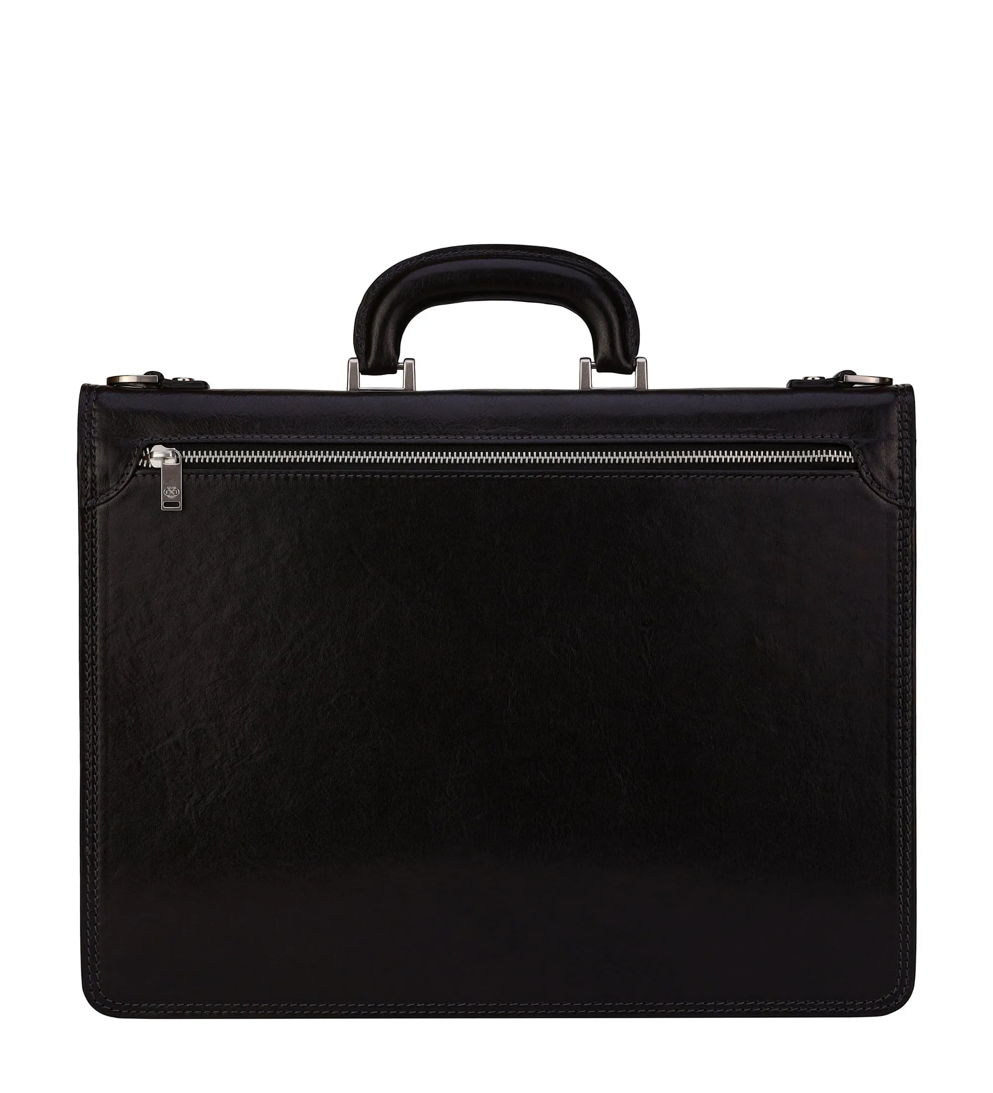 Womens Leather Briefcase - The Sound of the Mountain