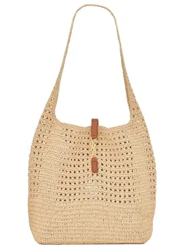 Woven shoulder bag