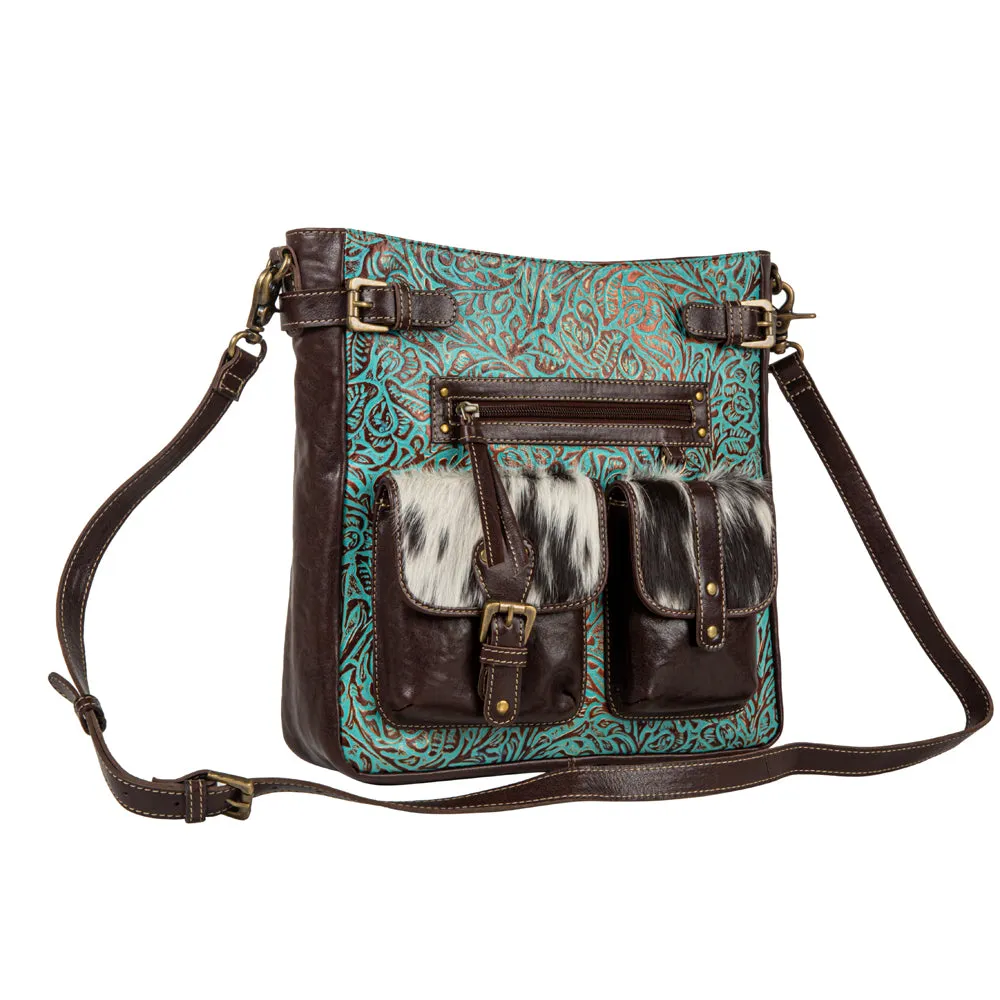 Zapata Leather Hairon Bag