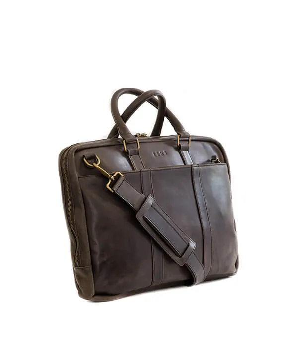 Zemp Supernova 15″ Laptop Bag | Waxy Brown